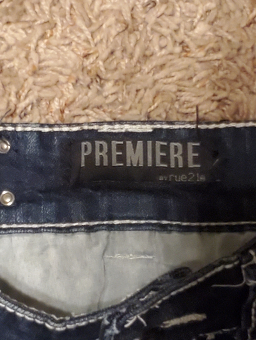 Premier Women's Size 5/6 Dark Wash Bootcut Jeans - Picture 9 of 10